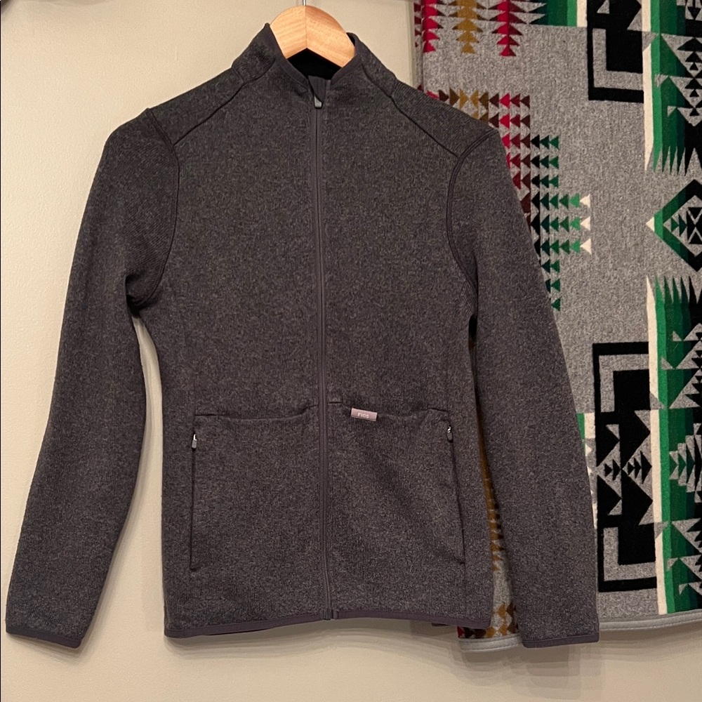 Figs On-Shift Sweater Knit Jacket sz small